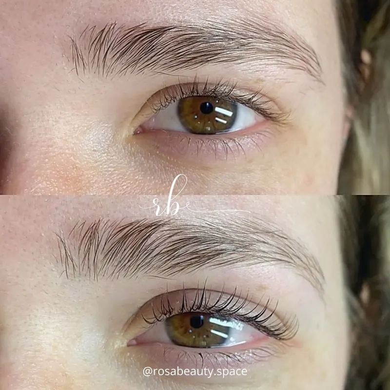 Resultado de Lash Lifting na Rosa Beauty Space